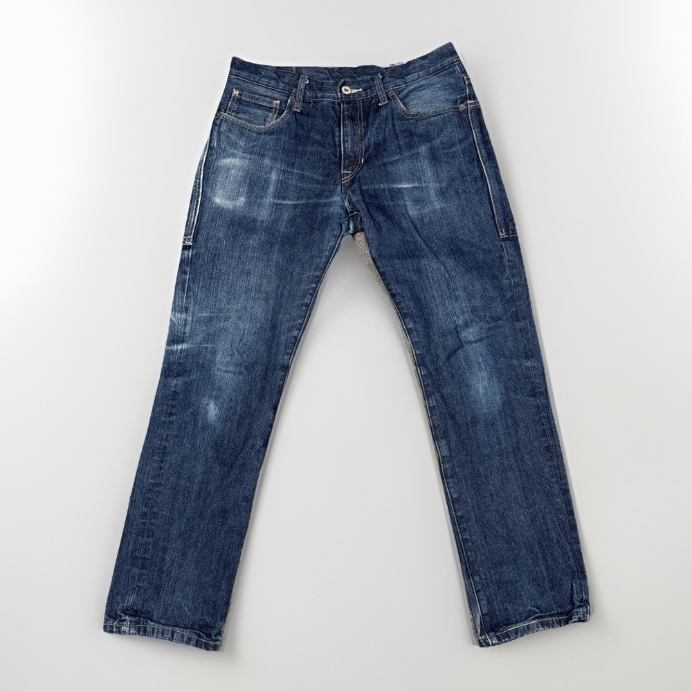 Levi's 511 Skinny Jeans Mens 33x30 Blue Dark Wash Denim Cotton Pants